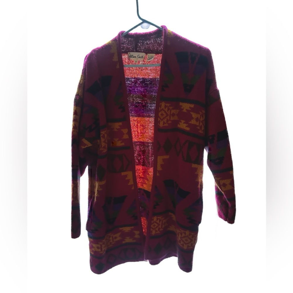Allison Smith size medium multi color cardigan